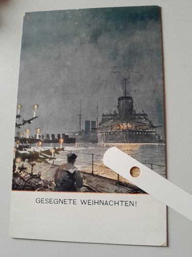 Weihnachten kriegsmarine - ak,