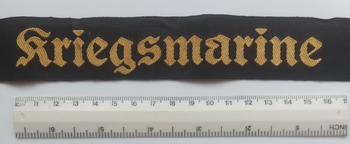 Mützenband der kriegsmarine - der,