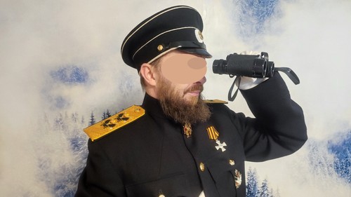 Russische uniform weiße - uniform, armee