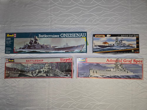 Kriegsmarine schiffe set - 4x,