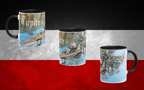Tirpitz tasse schwarze edition - schwarze,