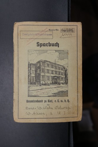 Kriegsmarine sparbuch 1940 - sparbuch,