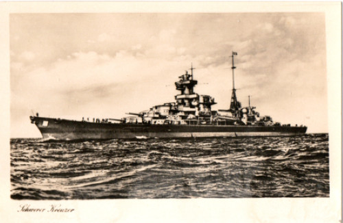 Schwerer kreuzer blücher - ,